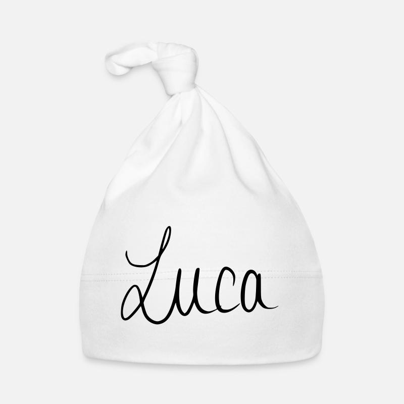 Luca - Baby Bio-Mütze - Weiß