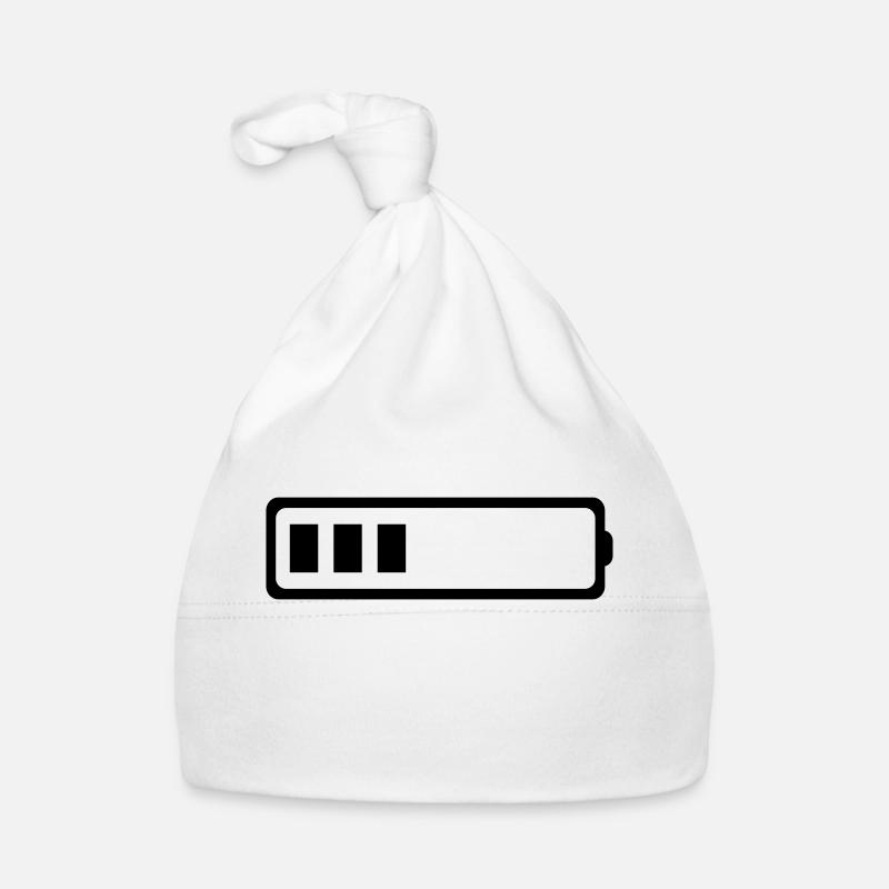 3-BATTERIE Baby Bio-Mütze