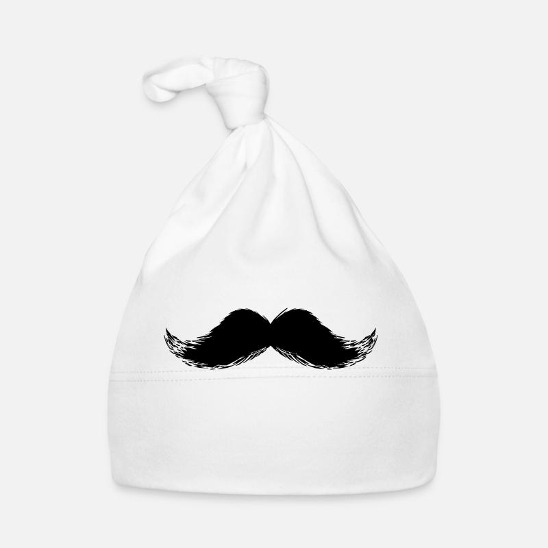 moustache Bonnet bio Bébé