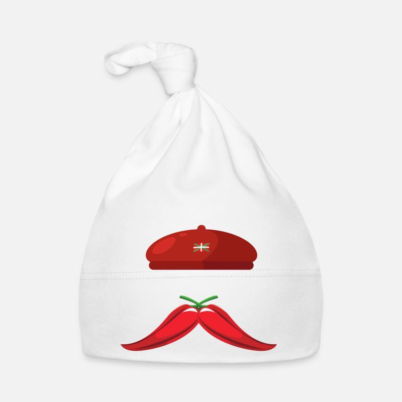 BASQUE - pays basque Bonnet bio Bébé