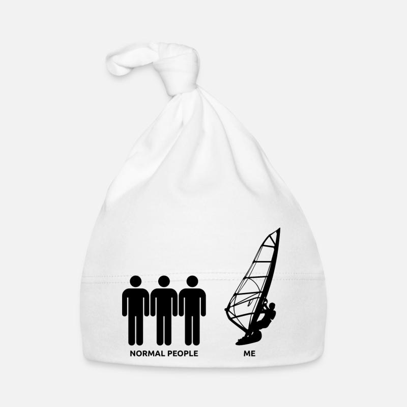 Windsurfen Surfen Windsurfer Retro Windsurfing Baby Bio-Mütze