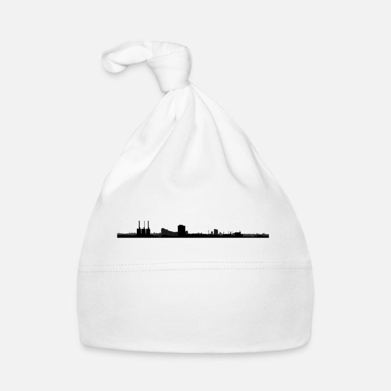 Hannover Skyline « Hannover Linden » Bonnet bio Bébé