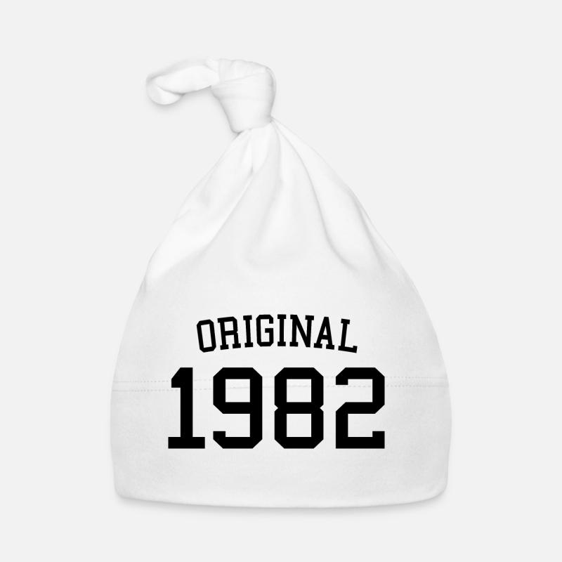 Original 1982 - 40 ans - Cadeau de 40e anniversaire Bonnet bio Bébé