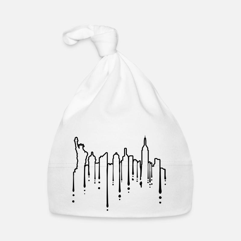 Laisse tomber la statue de la liberté NYC Bonnet bio Bébé