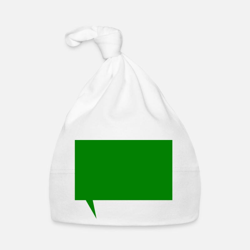 Text message template to design yourself Organic Baby Cap