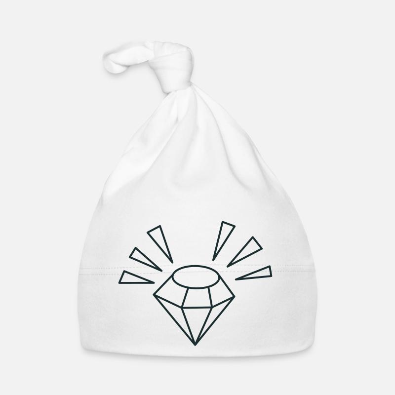 GEM with bright sparks Organic Baby Cap