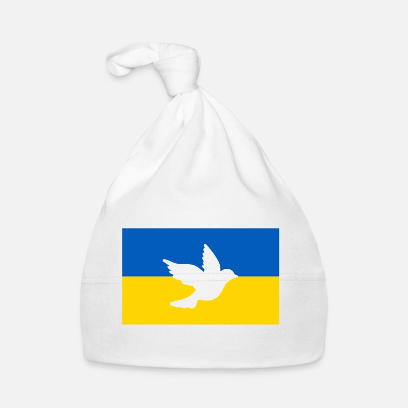 Ukraine Baby Bio-Mütze