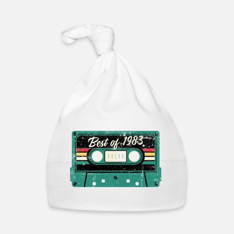 Le meilleur de 1983 Cassette rétro Bonnet bio Bébé