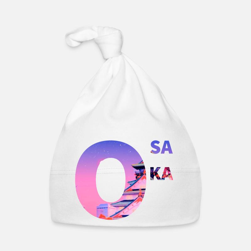 Osaka - Baby Bio-Mütze - Weiß