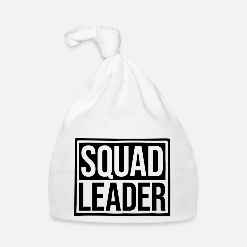 Squad Leader Shield Design Organic Baby Cap