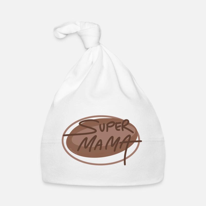 Super Mama Baby Bio-Mütze
