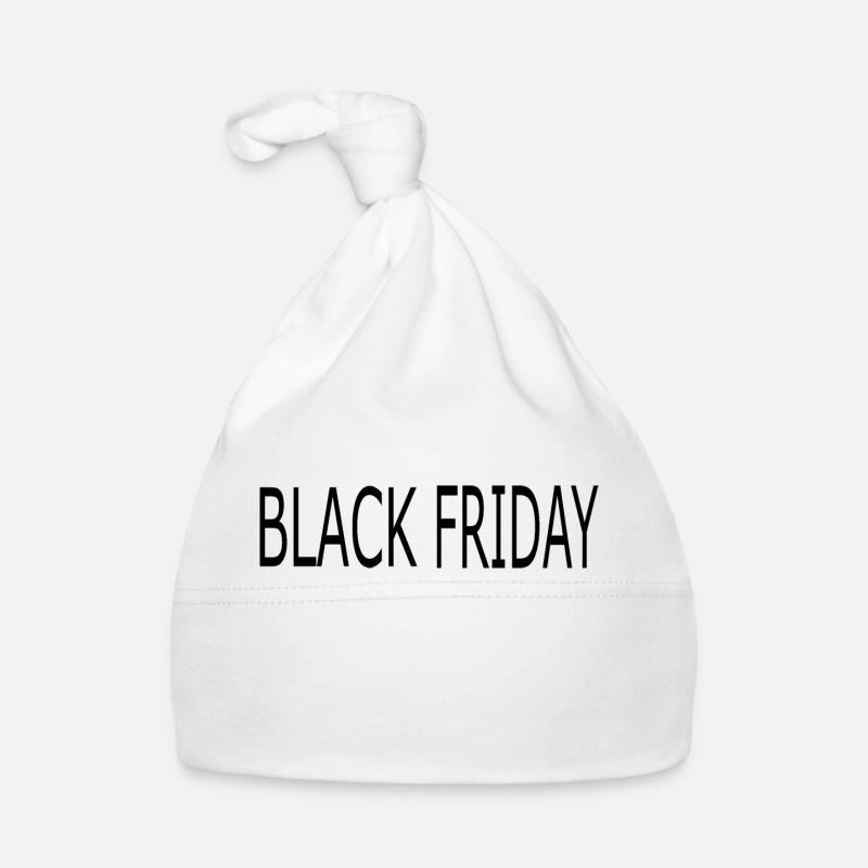 Black friday - Bonnet bio Bébé - blanc