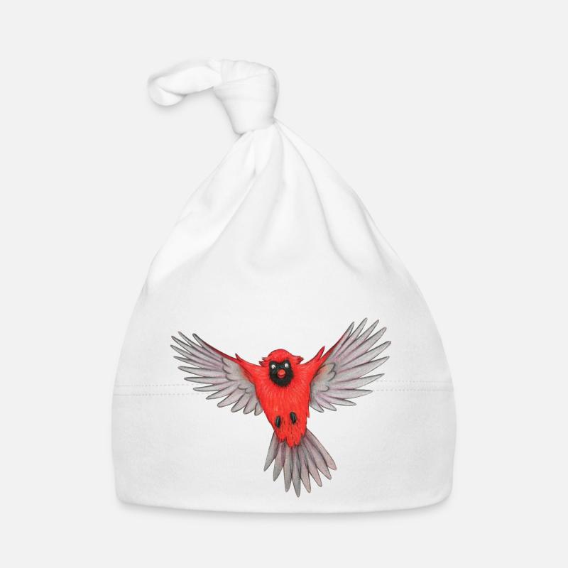 Cardinal Organic Baby Cap