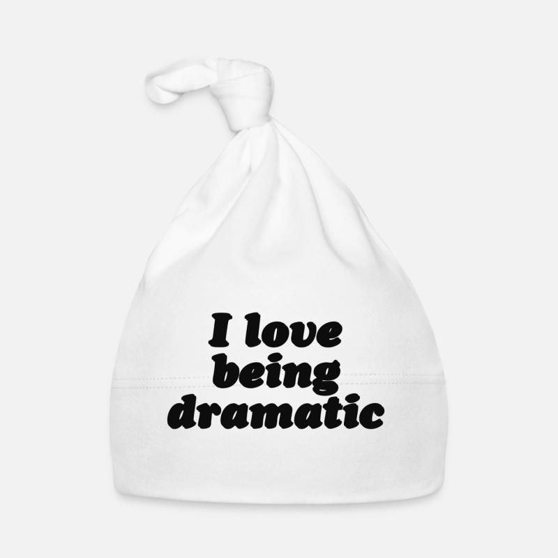 I love being dramatic Organic Baby Cap