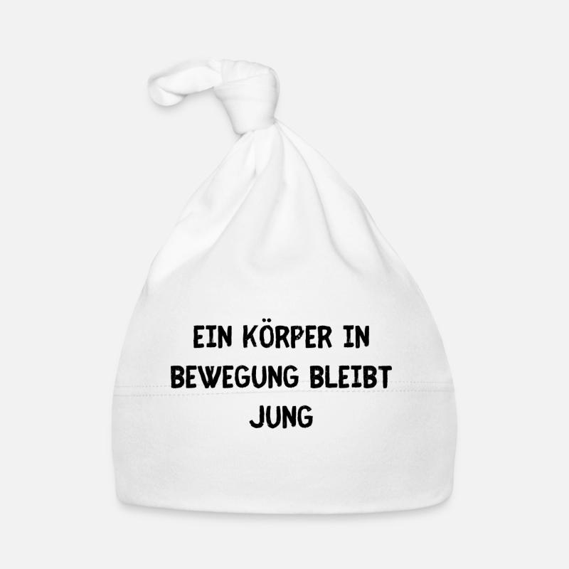 Körper in Bewegung Baby Bio-Mütze