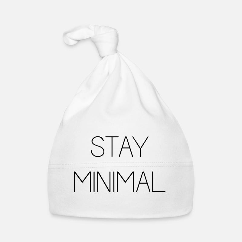 Stay Minimal Organic Baby Cap