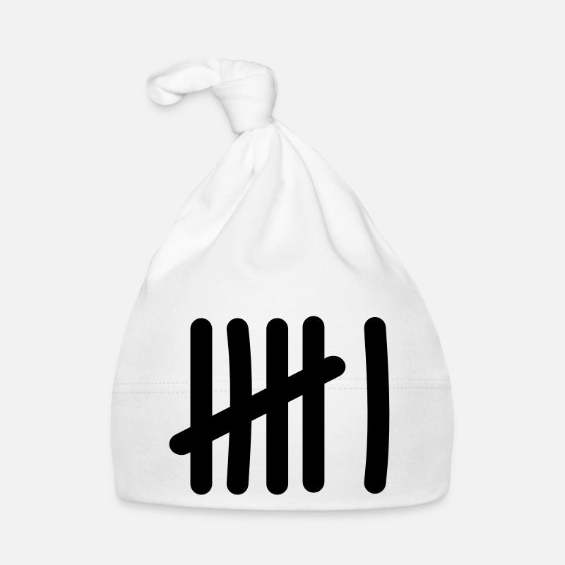Symbole de liste de pointage - 6 tirets Bonnet bio Bébé