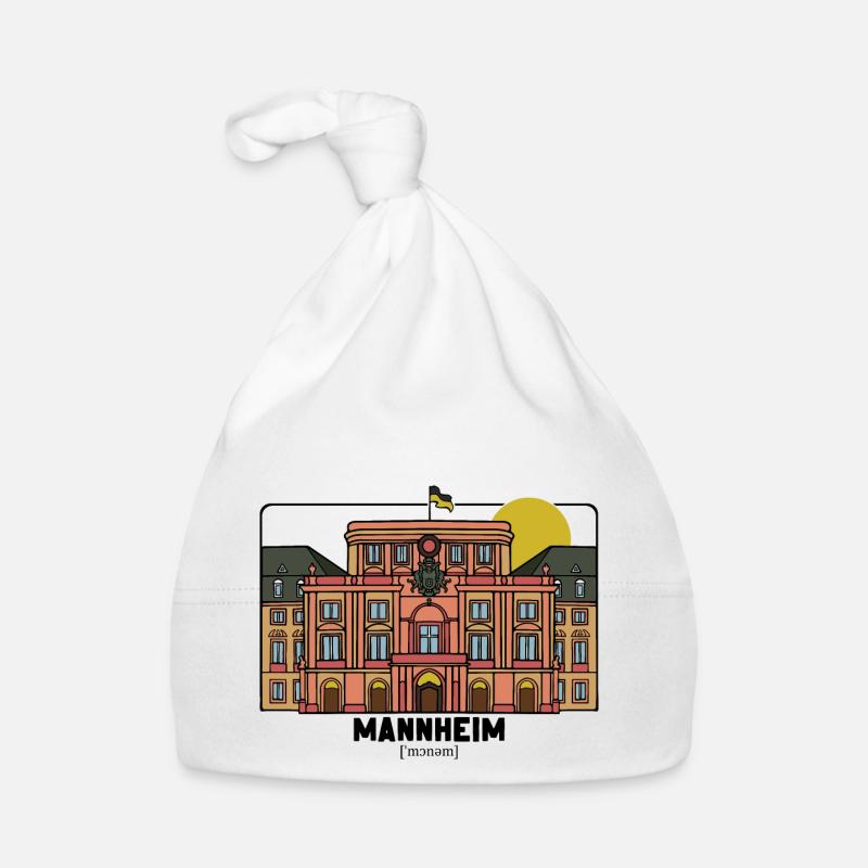 Mannheimer Barockschloss Baby Bio-Mütze