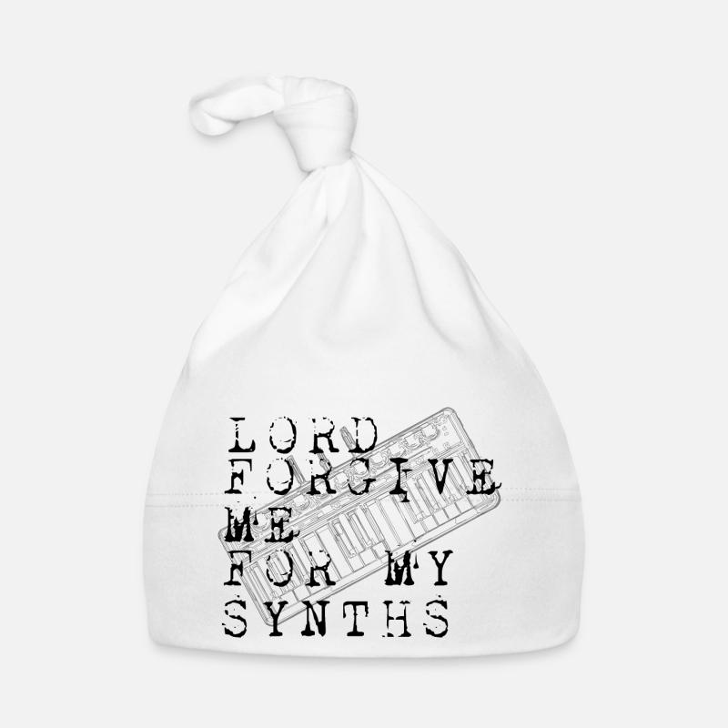 Herr, vergib mir meine Synths Baby Bio-Mütze