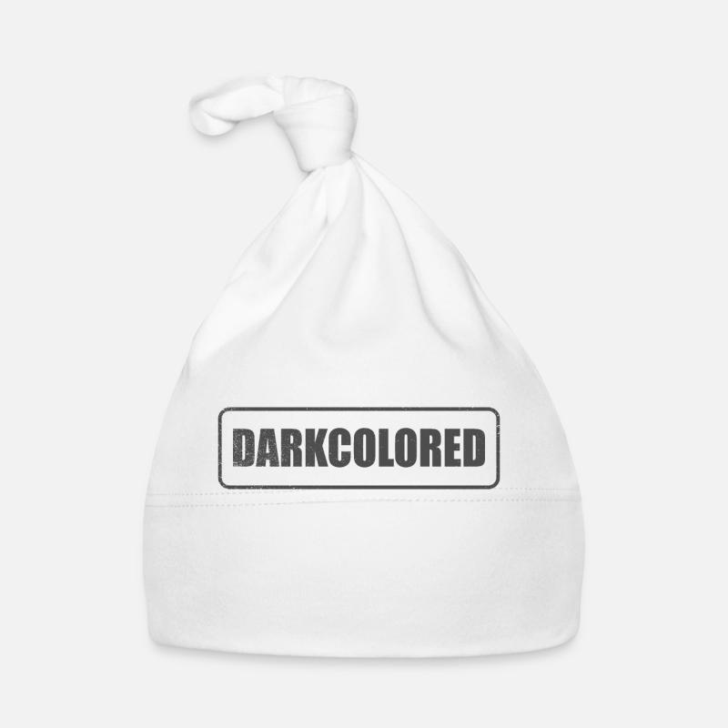 Darkcolored Baby Bio-Mütze