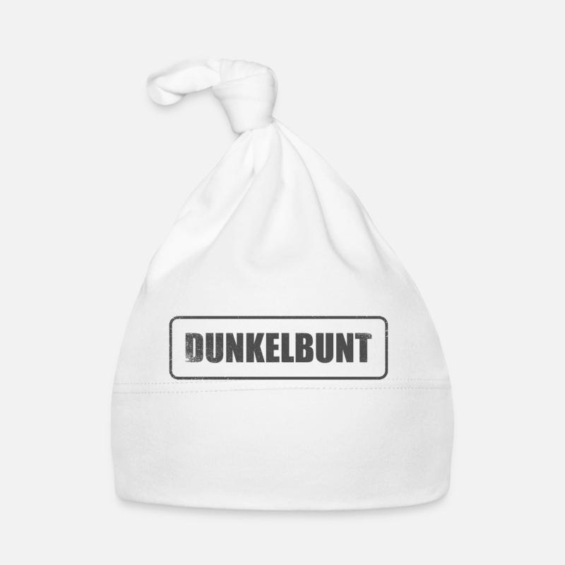 Dunkelbunt Baby Bio-Mütze