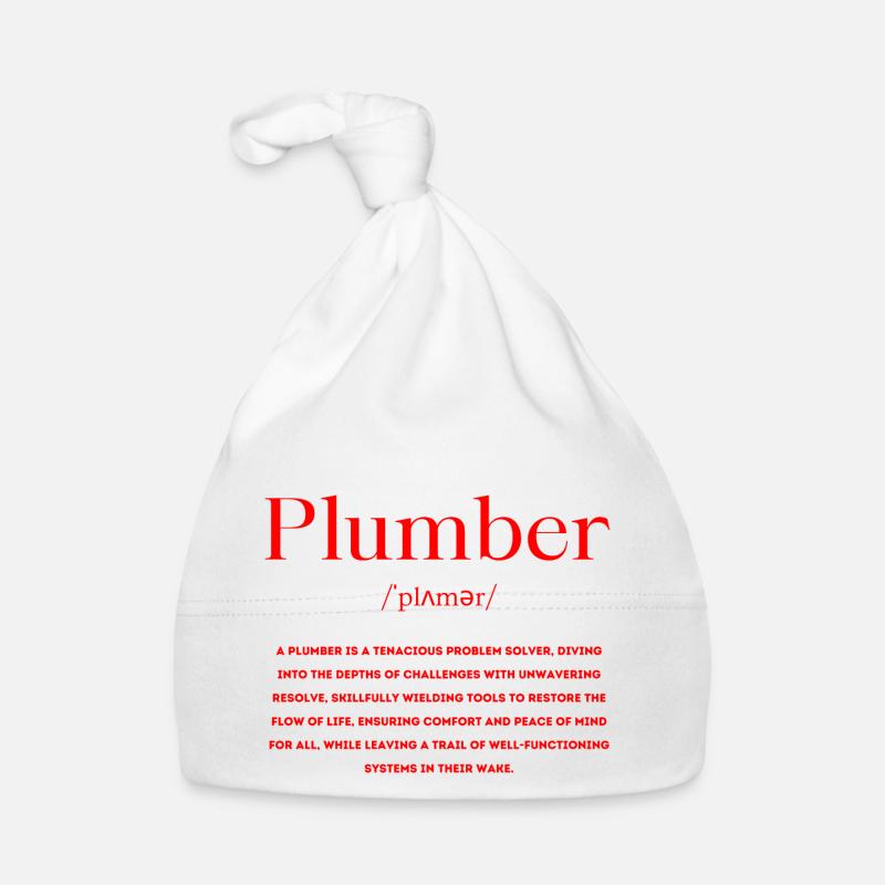 Définition de plombier Bonnet bio Bébé