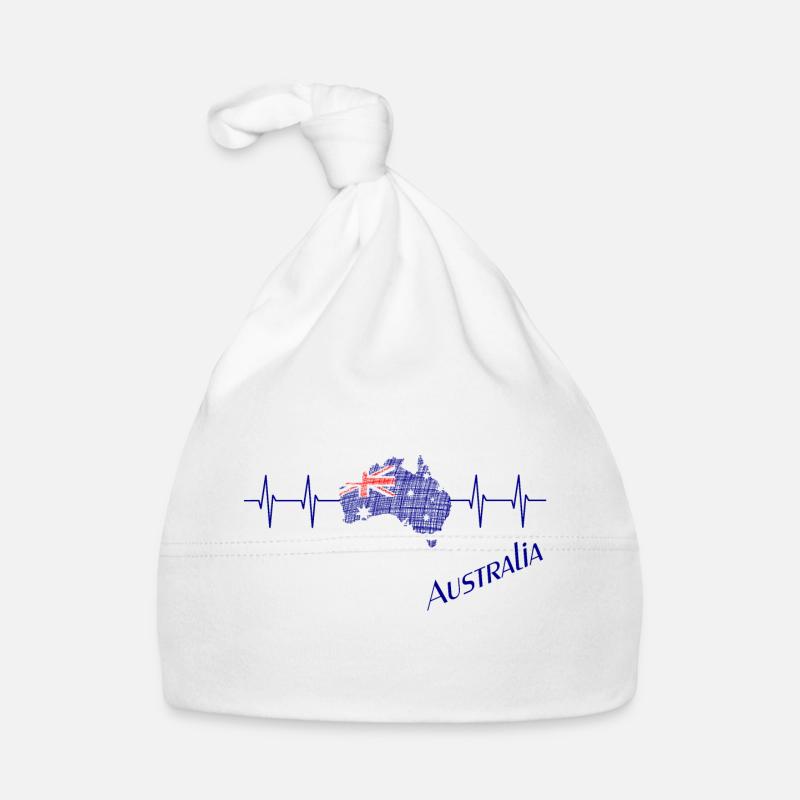 Australien, Australia, Down Under Baby Bio-Mütze