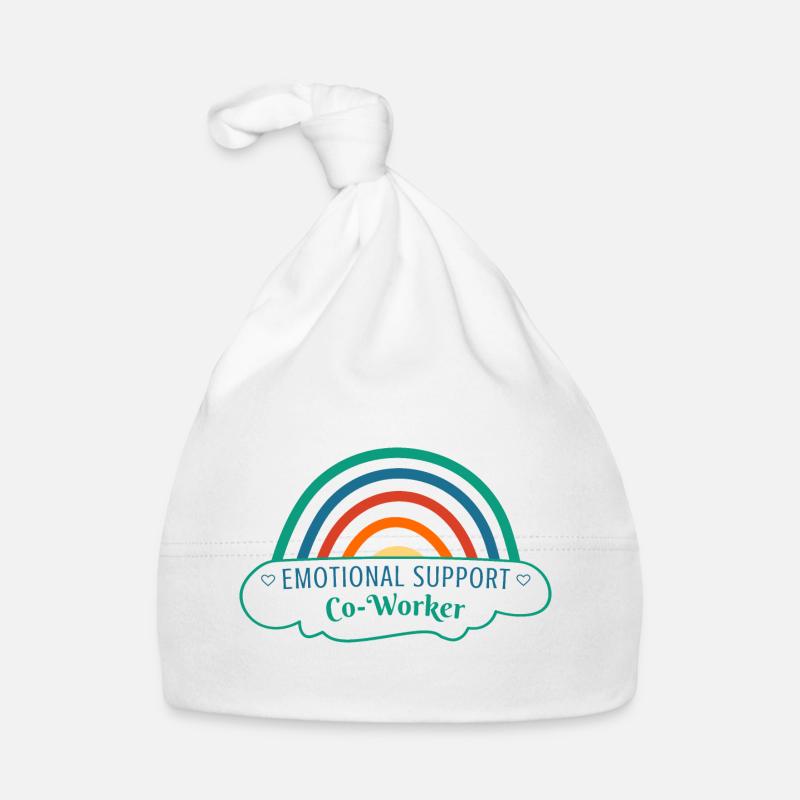 Emotionaler Support Mitarbeiter Work Bestie blau Baby Bio-Mütze