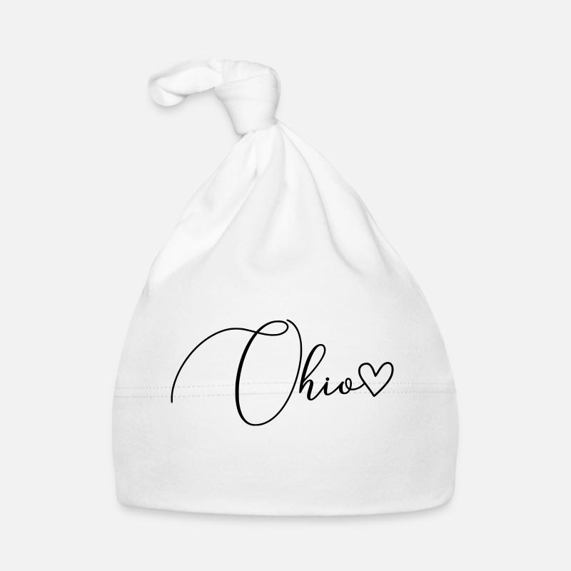 Écriture de l’Ohio Bonnet bio Bébé