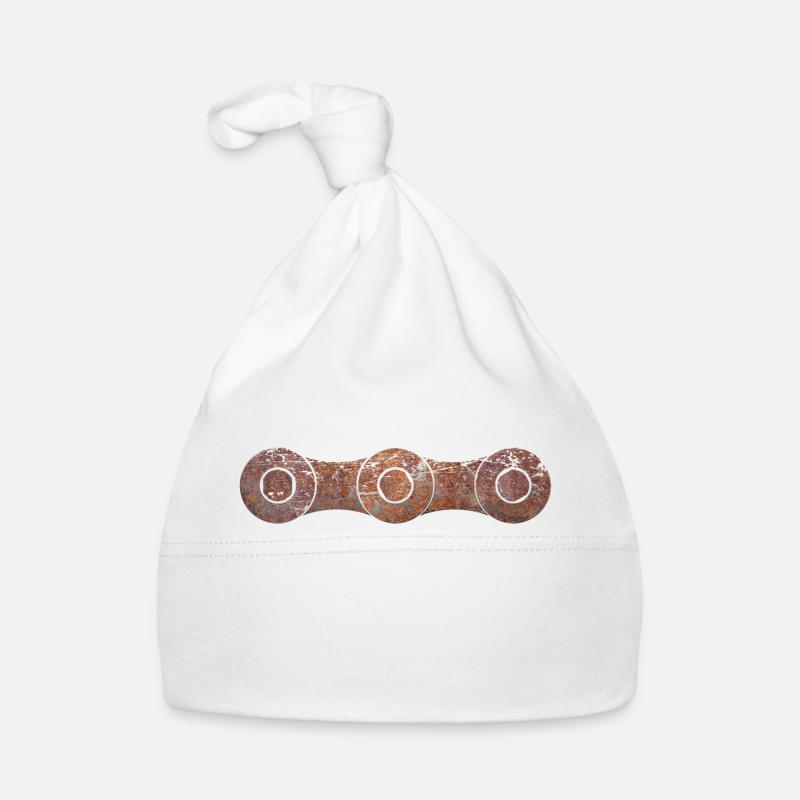 Bicycle chain Organic Baby Cap