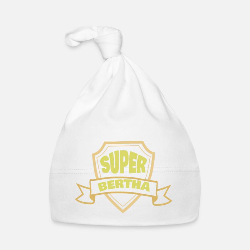 Frauenname Bertha Baby Bio-Mütze