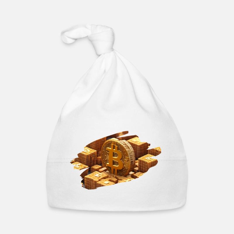Trésor Bitcoin Bonnet bio Bébé