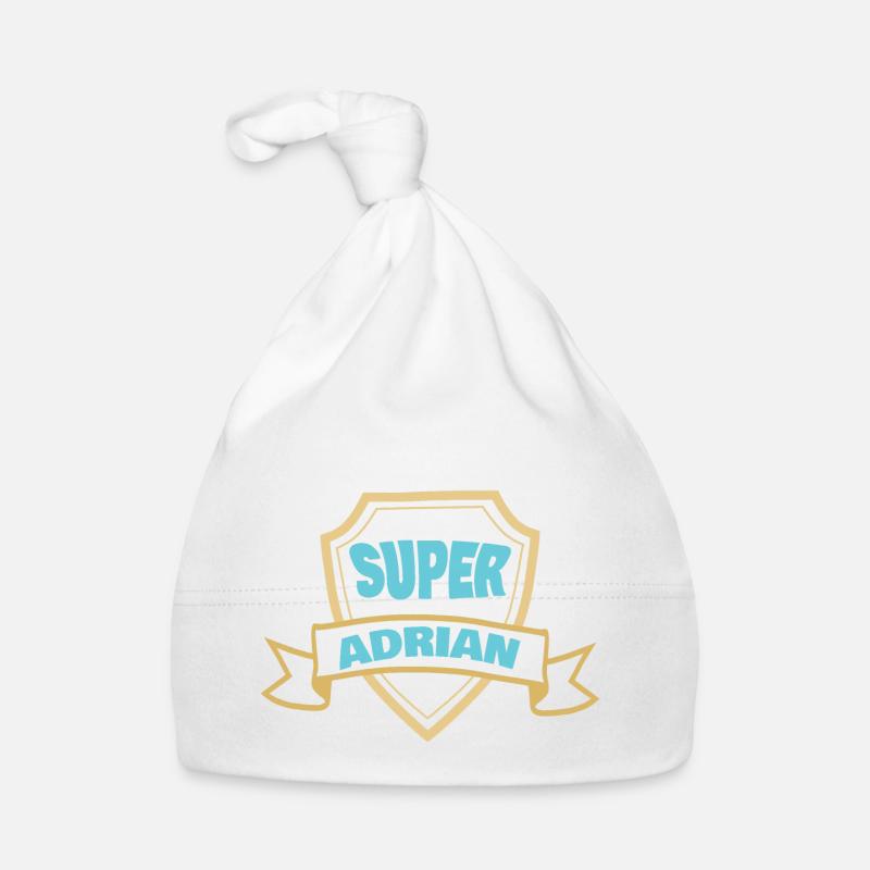 Adrian comme prénom Bonnet bio Bébé