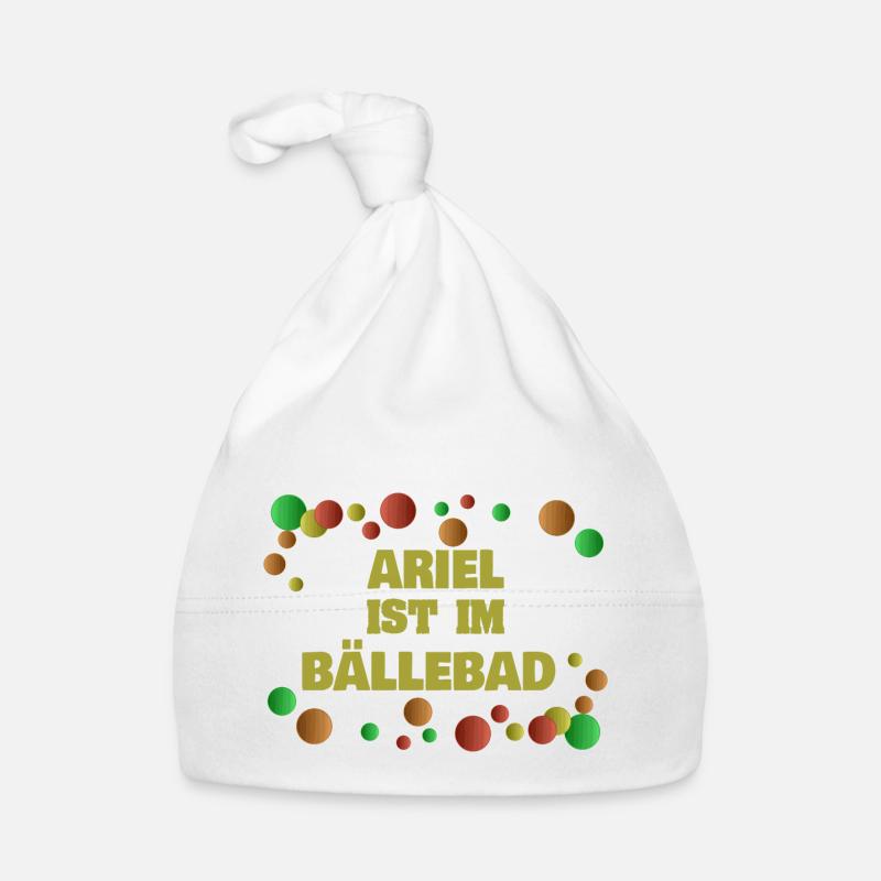 Bälle Ariel Baby Bio-Mütze
