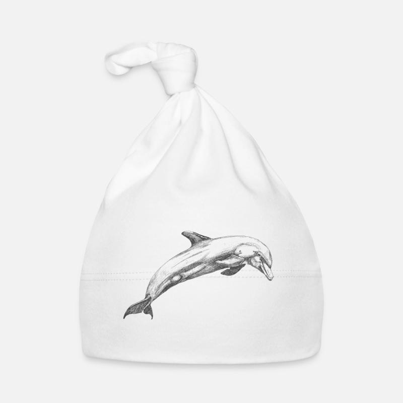 Dauphin de Delfin Bonnet bio Bébé