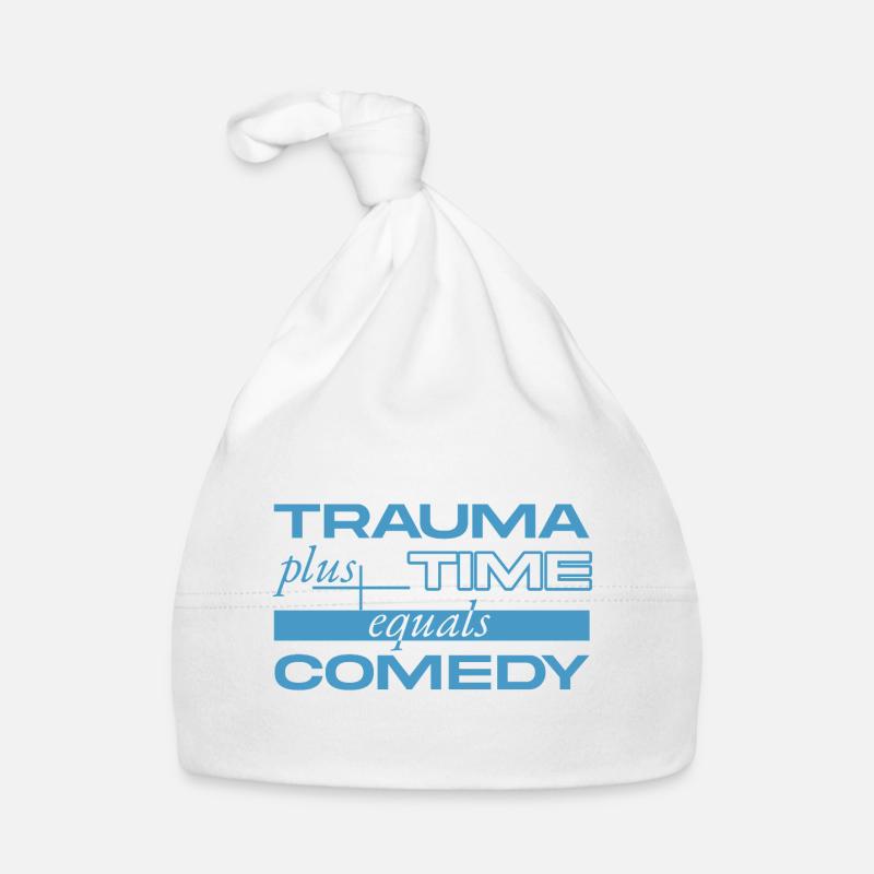Trauma + Zeit = Comedy Baby Bio-Mütze