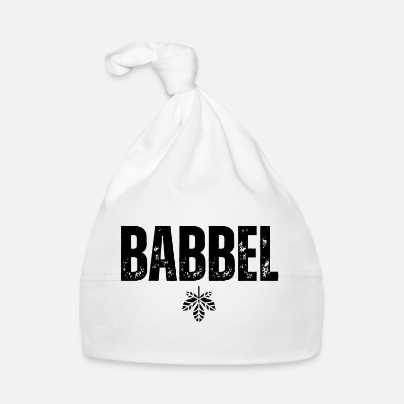 Babbel - Baby Bio-Mütze - Weiß