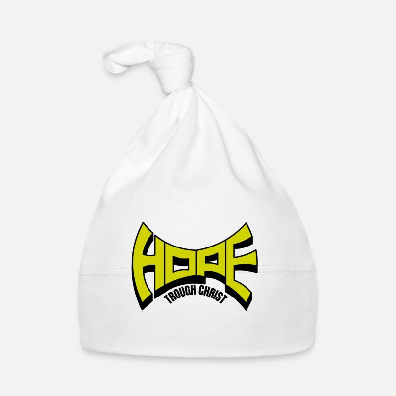 L’espérance par le Christ Bonnet bio Bébé