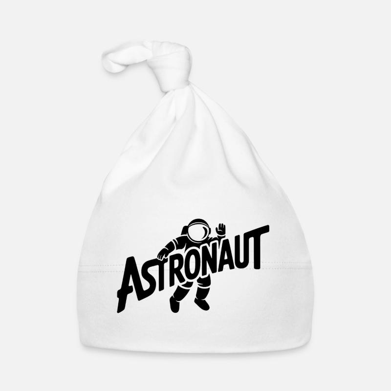 Astronaut - Cool Astonomy Logo Baby Bio-Mütze