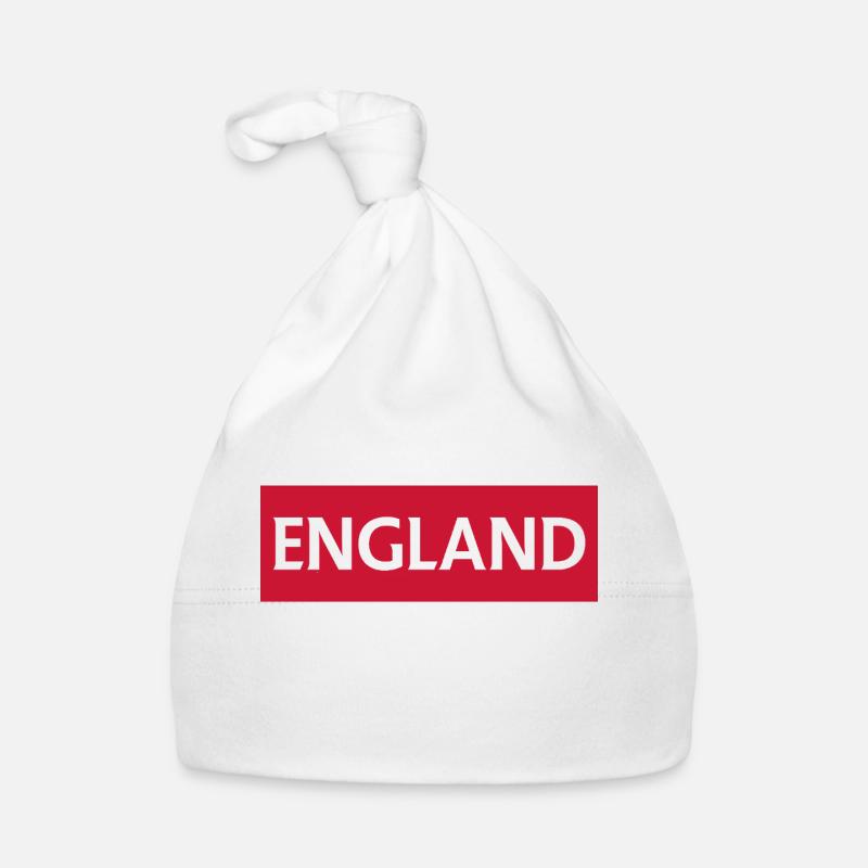 Conception du drapeau de l’Angleterre et de Swindon Bonnet bio Bébé