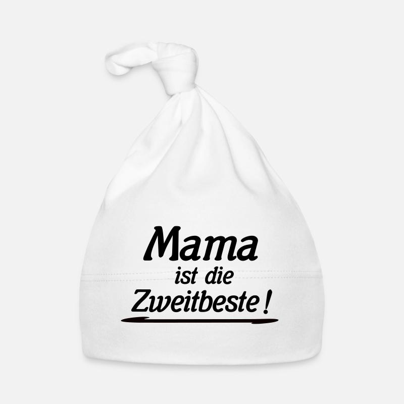 Mom is the second best Organic Baby Cap