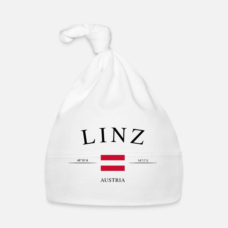 Linz Austria – Holiday Souvenir &amp; Gift Organic Baby Cap