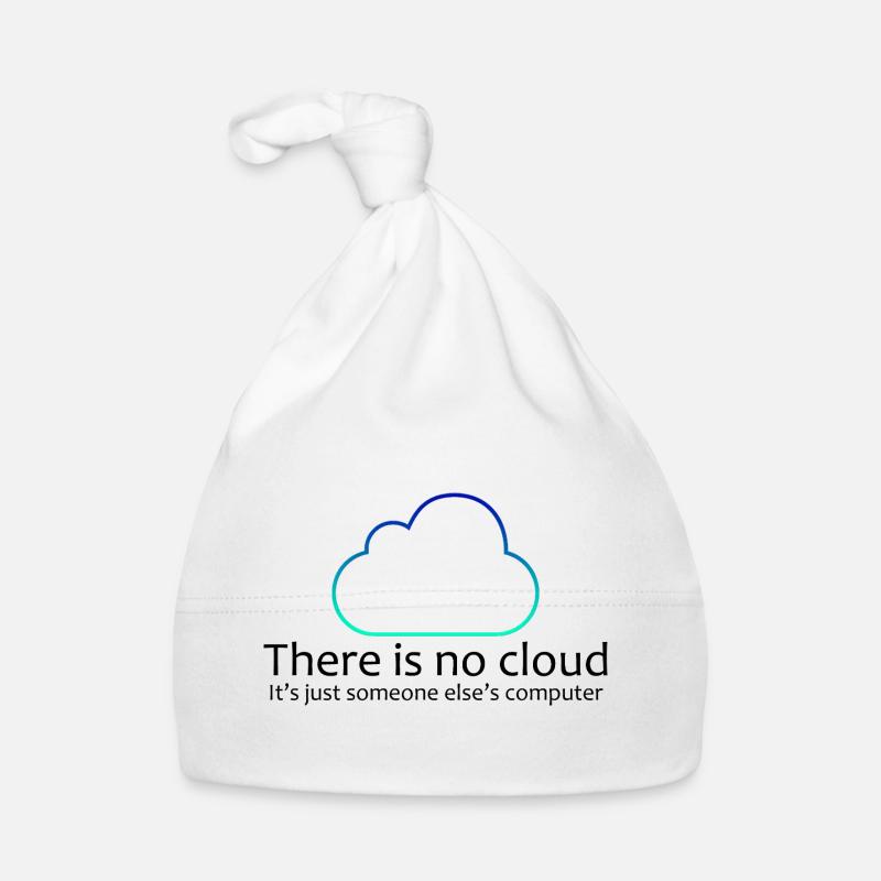 Pas de programmation dans le cloud T-shirt drôle Bonnet bio Bébé