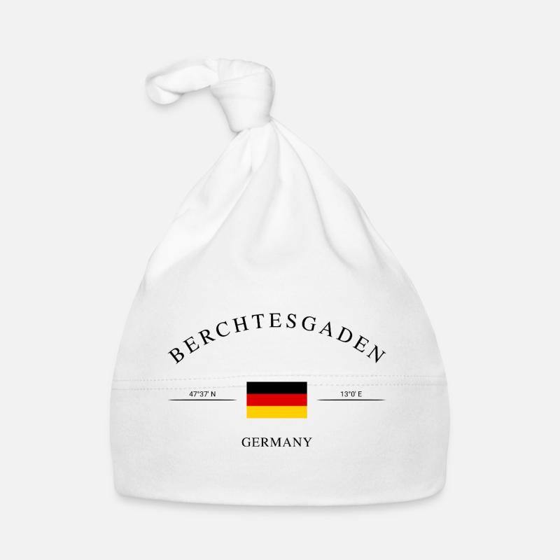 Berchtesgaden – Souvenir et cadeau de vacances Bonnet bio Bébé