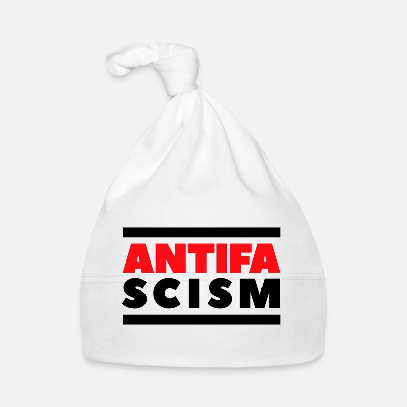 ANTIFA - Antifaschismus Baby Bio-Mütze