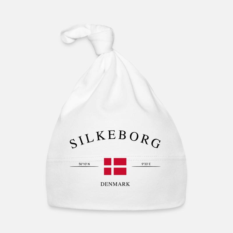 Silkeborg Dänemark – Urlaub Souvenir & Geschenk Baby Bio-Mütze