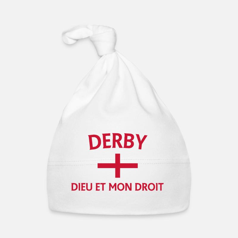 Conception du drapeau de l’Angleterre Derby Bonnet bio Bébé