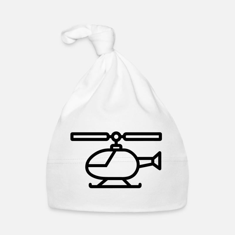 Hubschrauber Baby Bio-Mütze