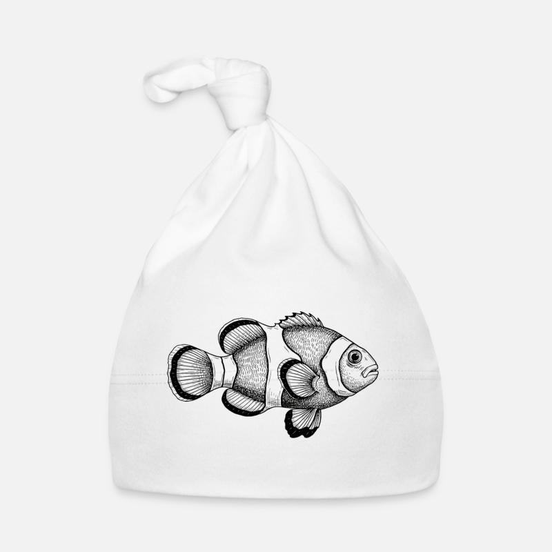 Poisson-clown Bonnet bio Bébé