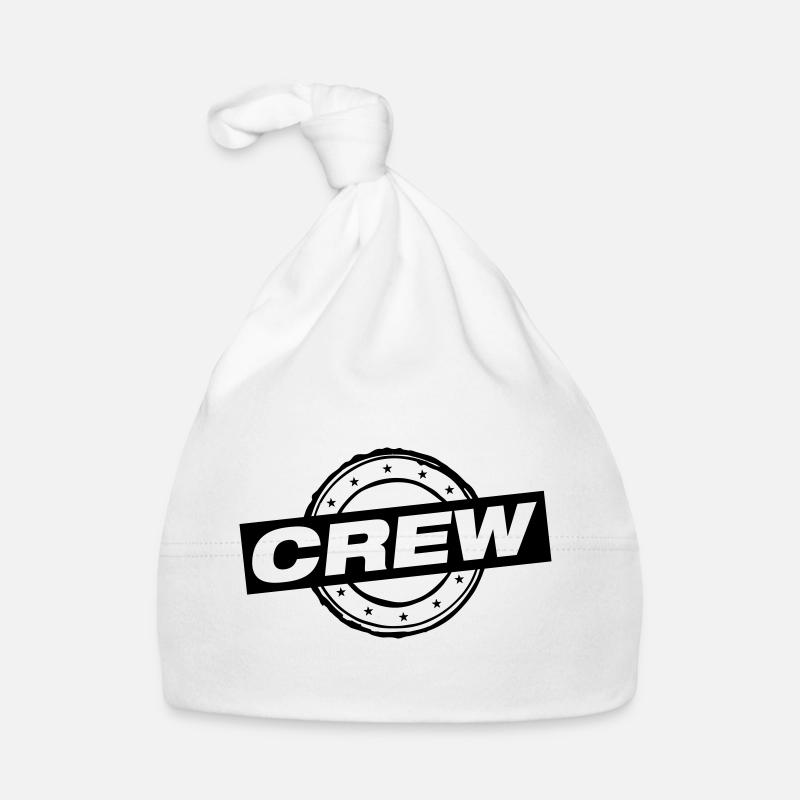 Crew Stempel Baby Bio-Mütze